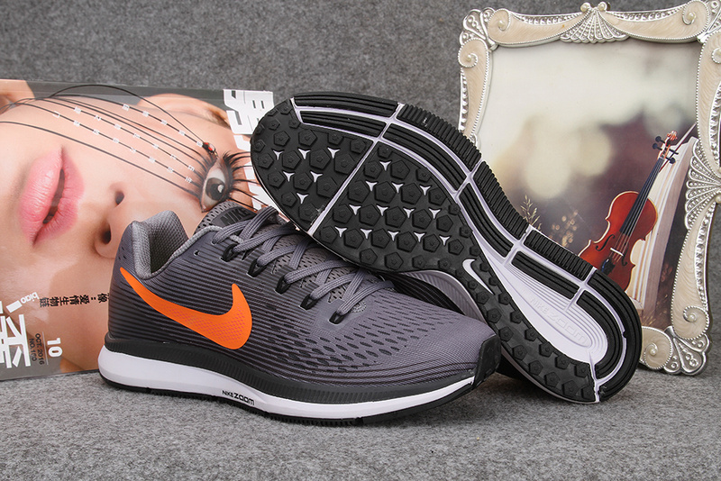 Nike Flyknit Lunar 2 iD Grey Orange Shoes